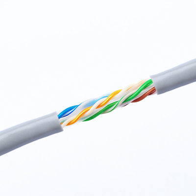 250MHz 1000ft Unshielded Twisted Pair อีเธอร์เน็ต Lan Cable
